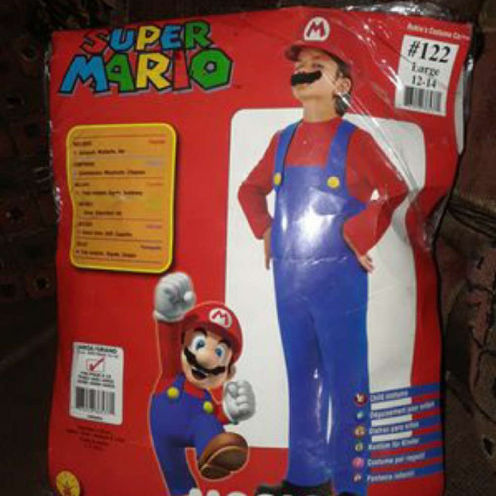 SOLD.....New Super Mario Brother costumes